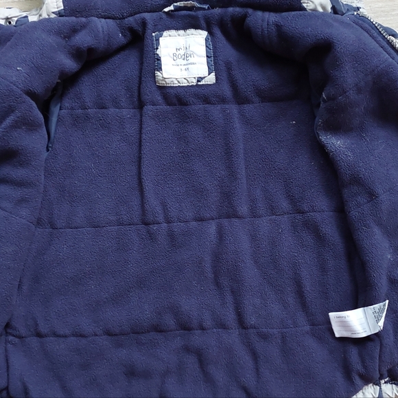 Mini Boden fleece star coat 5-6 years - Picture 5 of 16